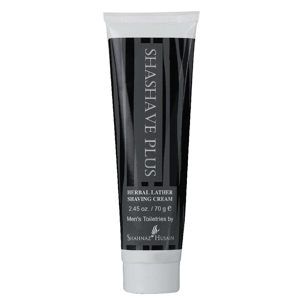 Shahnaz Husain Shashave Plus – Herbal Lather Shaving Cream – 70g