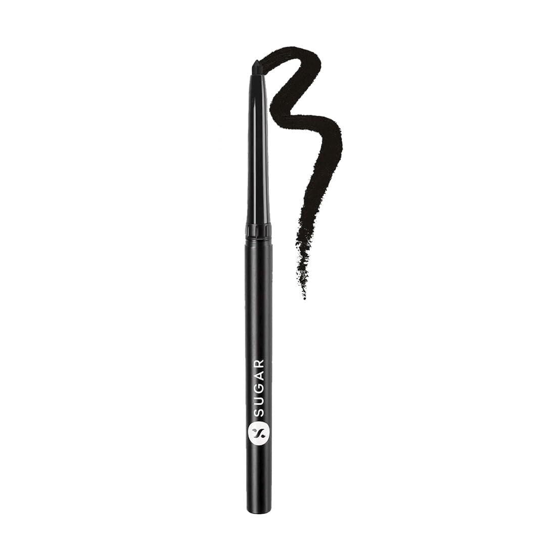 Sugar Cosmetics Kohl Of Honour Intense Kajal, Matte Finish, Longlasting, Waterproof, Smudge Proof, Transfer-Resistant, Lightweight Formula, 01 Black Out