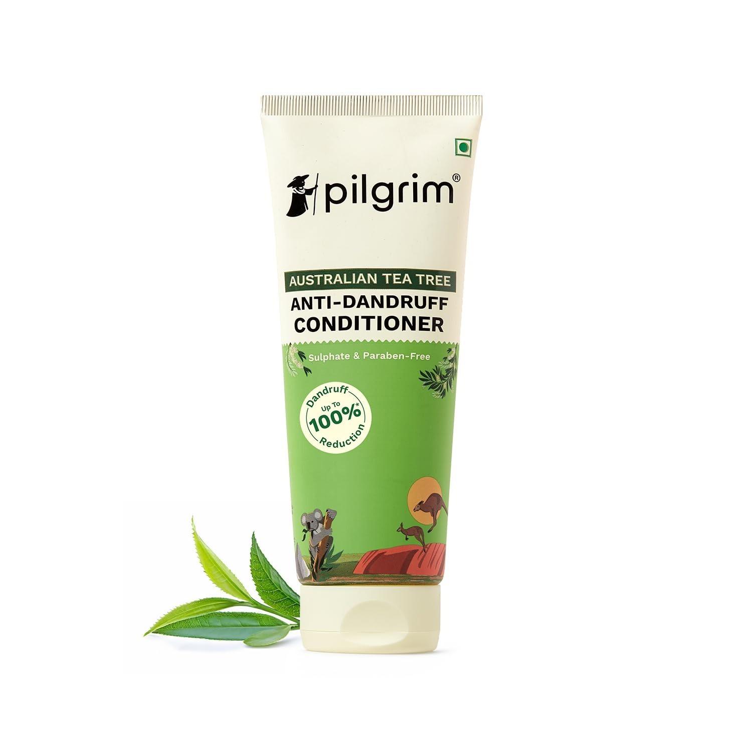 Pilgrim Australian Tea Tree Anti-Dandruff Conditioner 200ml | Smoothens Strands & Detangles Hair | Fights And Prevents Dandruff | For Men & Women |