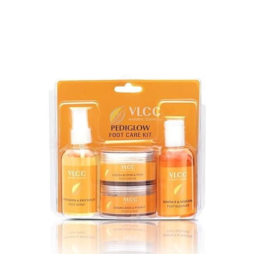 Vlcc Pedi Glow Foot Care Kit -100g+200ml